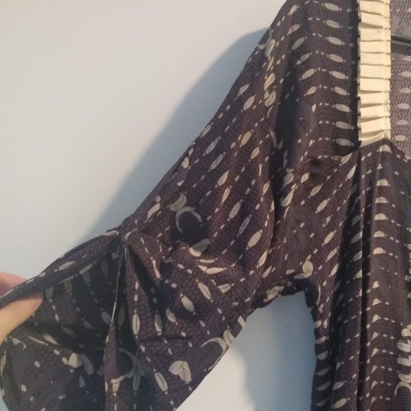 SOLD-Vena Cava - Silk Dress, Sz 6 - Picture 3 of 5